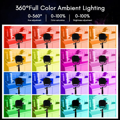 톨리포 TOLIFO SK-200D RGB COB LED 방송 촬영 조명 이미지 8