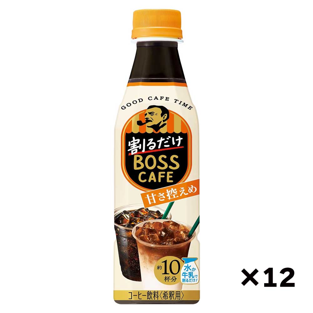 산토리 보스 카페 저당 340ml 12개세트