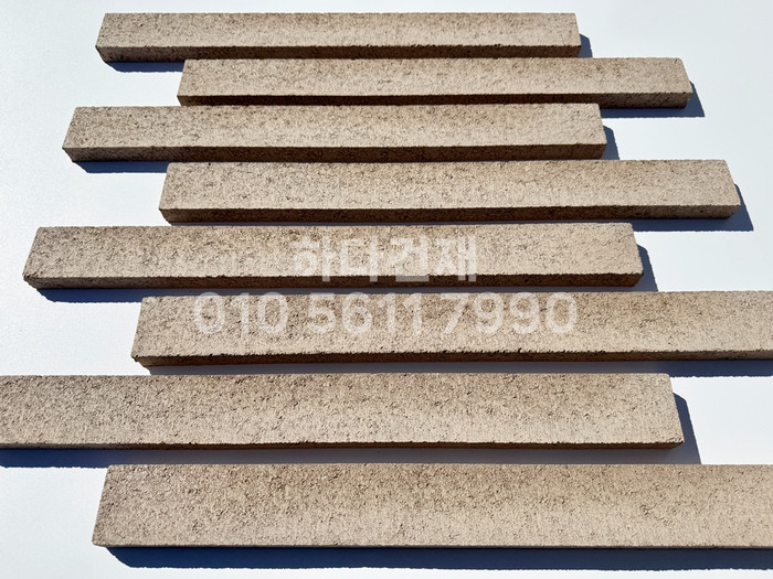 하다 모노타일 롱와이드 국내생산 히든브라운 500x50x20T / 하다건재 롱브릭타일