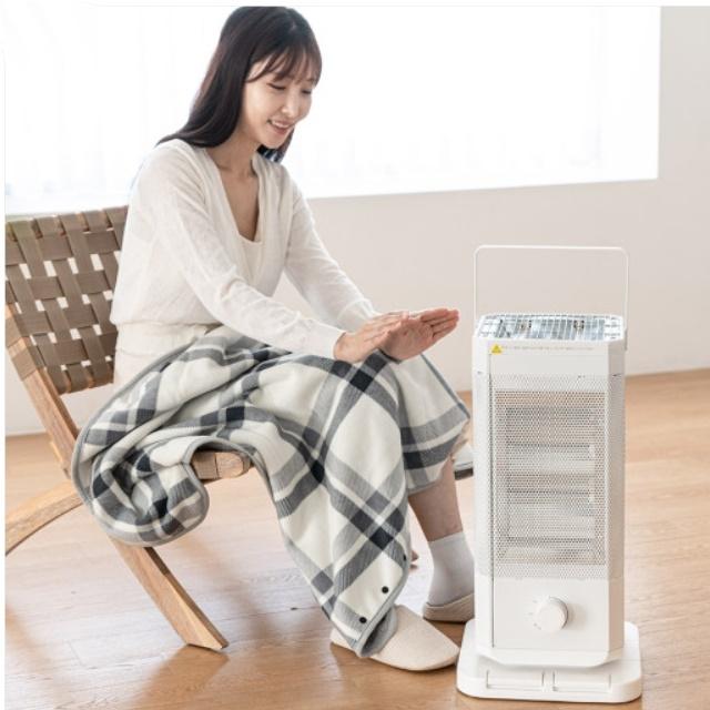 사무실히터 거실난로 발터치 오방난로 전기스토브