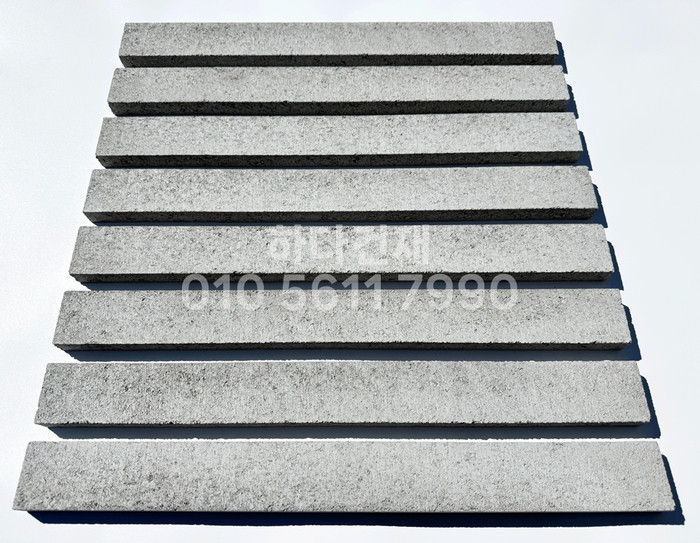 하다 모노타일 롱와이드 윈터그레이 500x50x20T / 하다건재 국내생산 롱브릭타일