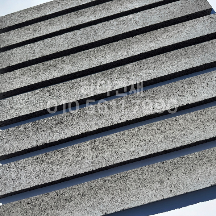 하다 모노타일 롱와이드 국내생산 볼케이노그레이 500x50x20T / 하다건재 롱브릭타일