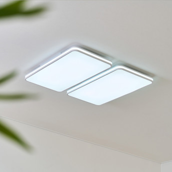 LED등 LED거실등 리아스 시스템 4등 100W 국내산조명 - 상품 이미지