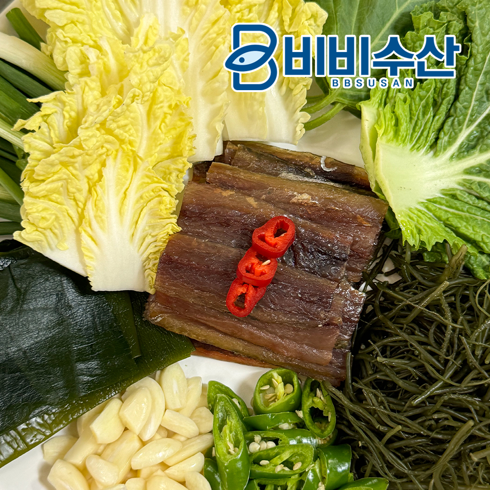 포항 구룡포 햇 손질 과메기(10쪽 5미/20쪽 10미) 야채세트 꽁치 이미지 4