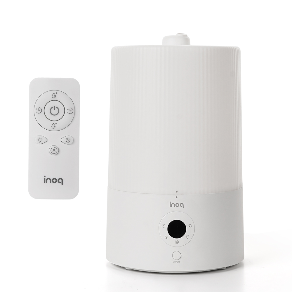 통세척 가습기 무드등 4L 초음파가습기 자동습도조절 리모컨