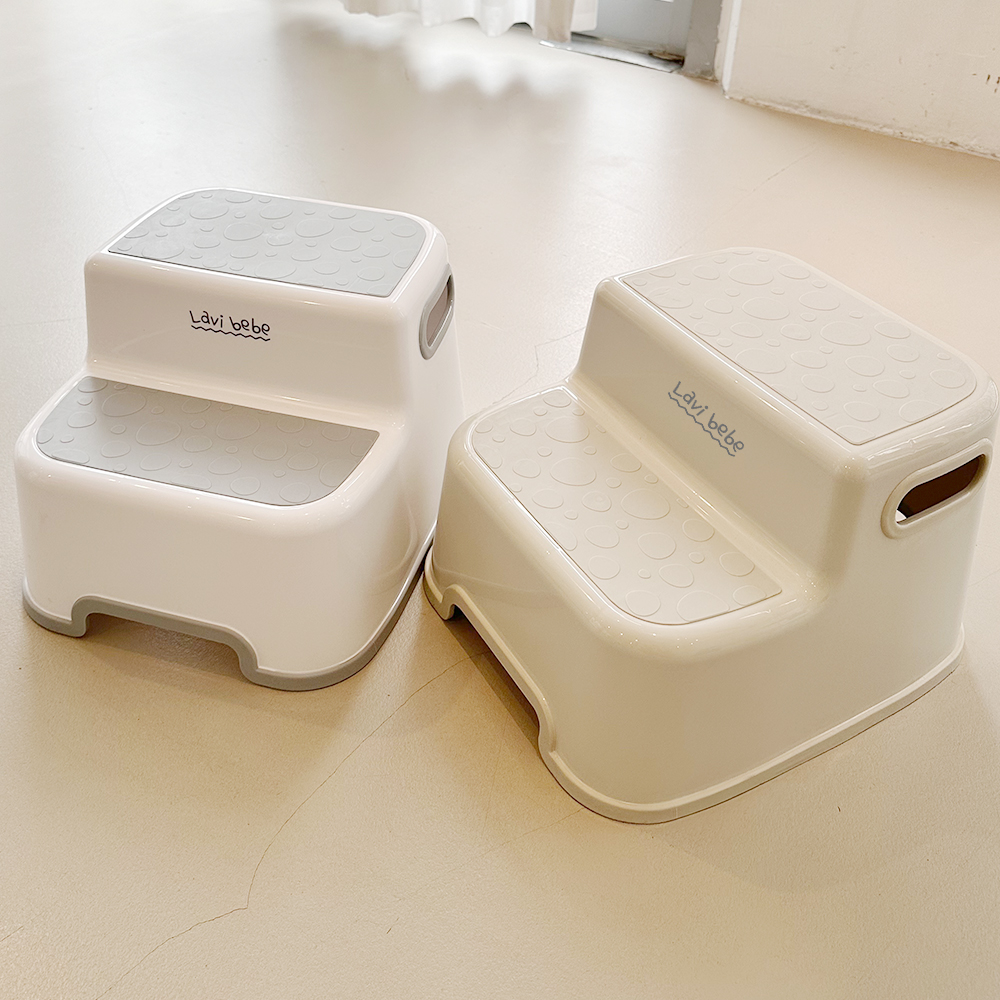 라비베베 2단디딤대 아기계단 발디딤대 화장실계단 발판 미끄럼방지 제품 이미지