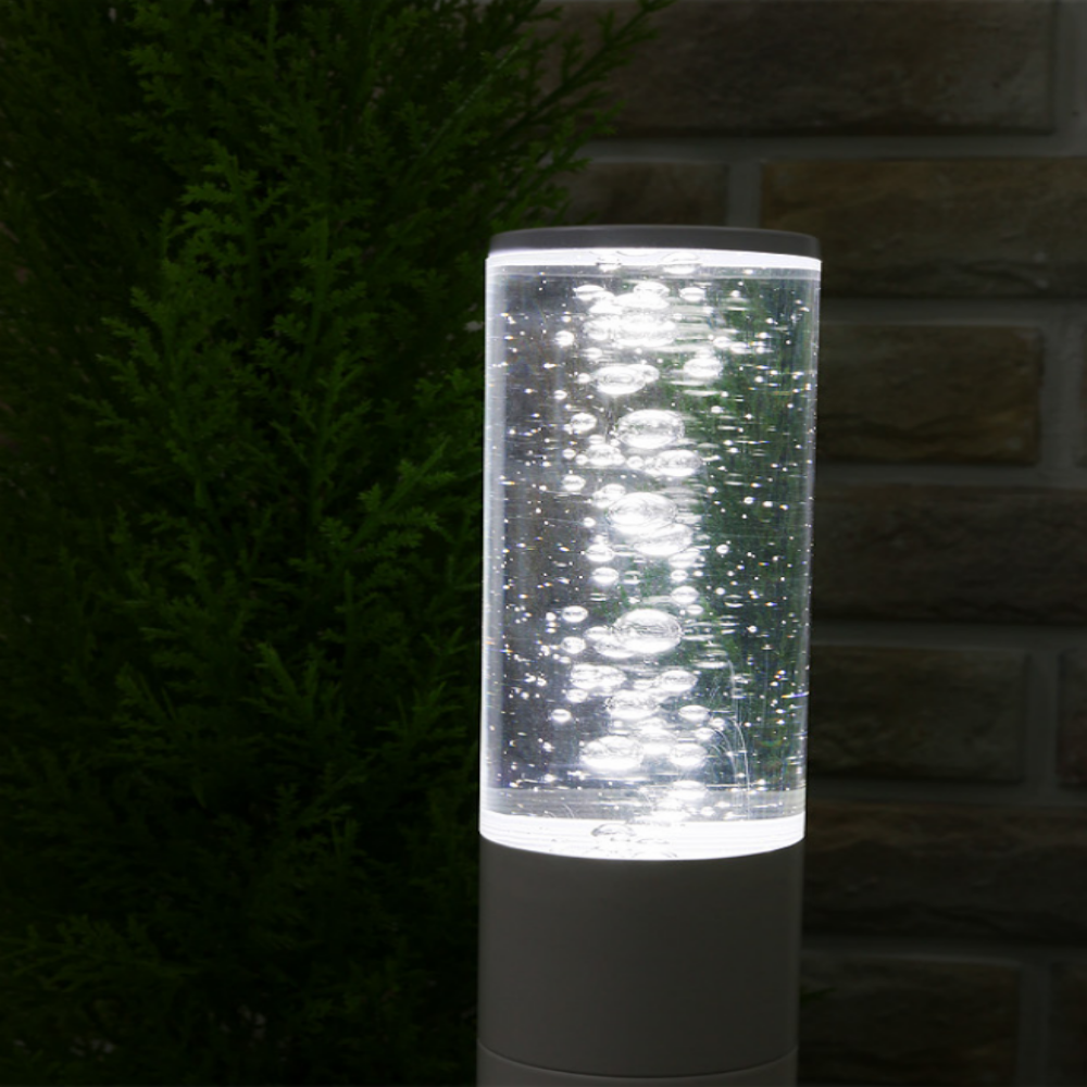 LED 원형 전기 정원등 잔디등 가로등 열주등 외등 화이트/46CM 이미지 6