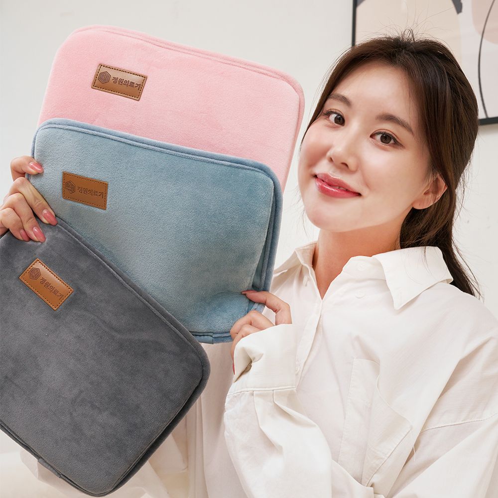 온수찜질팩 허리 찜질기 전자파없는 충전식 목 어깨 복부 등 생리통 전기 온열 찜질기 온열기