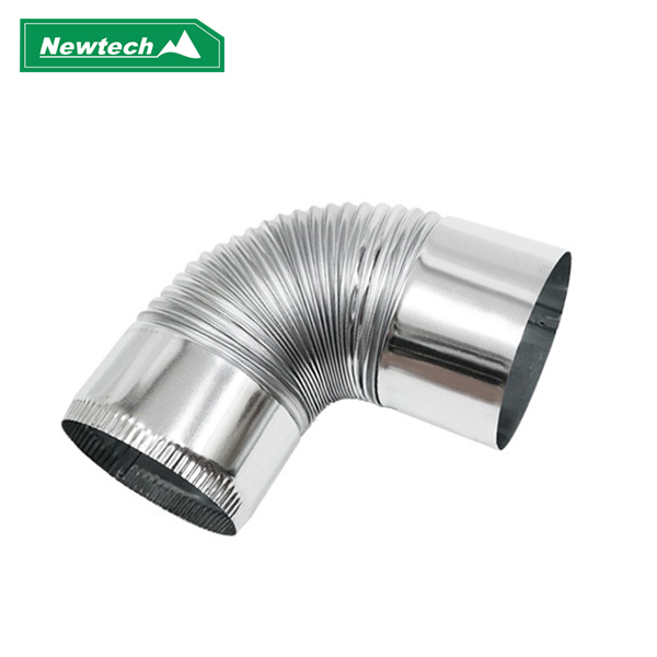 뉴테크캠쿡 난로연통 화목 연탄난로 일자연통 125mm