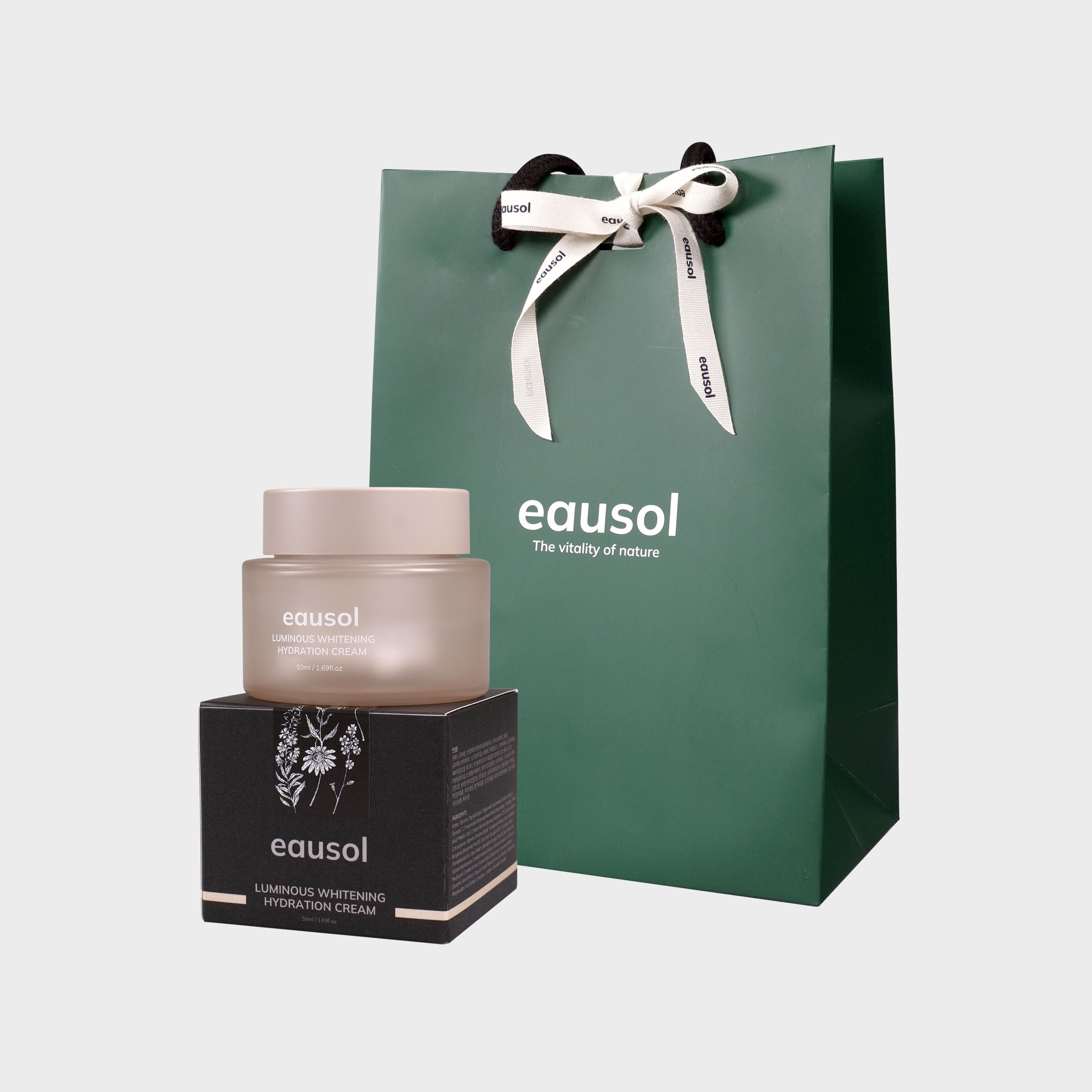오솔 루미너스 화이트닝 하이드레이션 크림 50ml - 미백기능성 건성피부용 고농도 수분케어 이미지 6