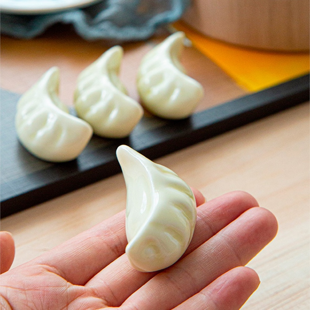 도자기 만두 수저받침 귀여운 젓가락 받침대