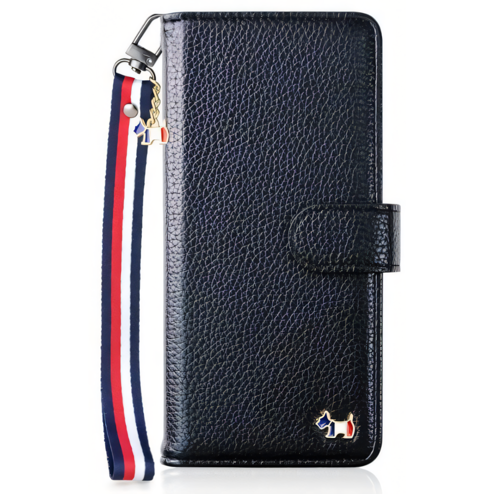 듀얼 카드수납 다이어리 지갑 케이스 블랙, 갤럭시A9 2018