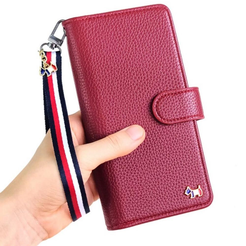 듀얼 카드수납 다이어리 지갑 케이스 블랙, 갤럭시S20 울트라 이미지 7