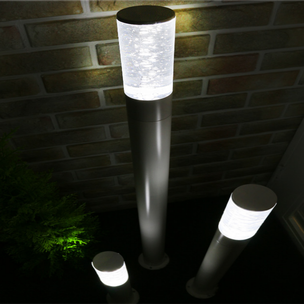 LED 원형 전기 정원등 잔디등 가로등 열주등 외등 화이트/46CM 이미지 7