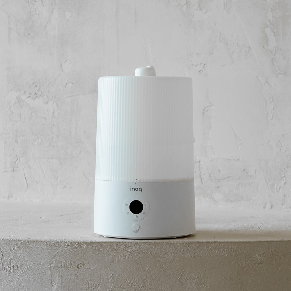 통세척 가습기 무드등 4L 초음파가습기 자동습도조절 리모컨