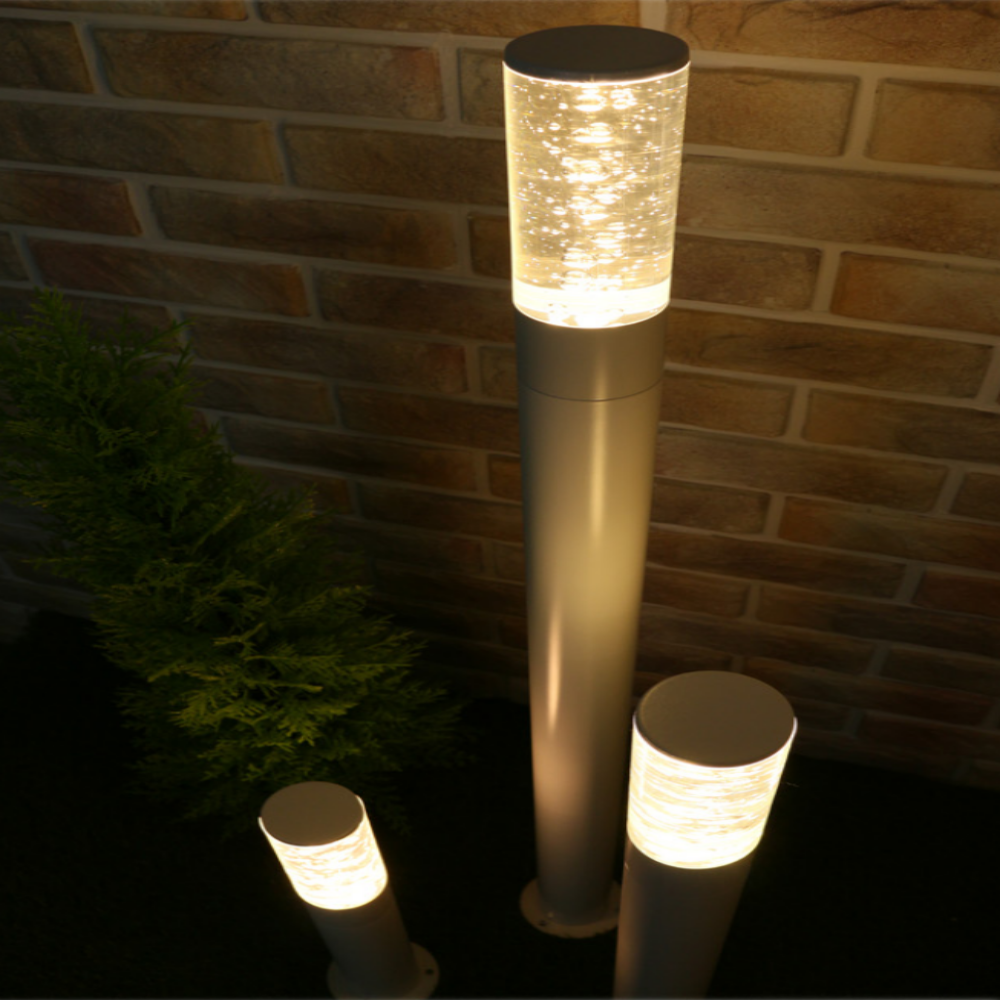 LED 원형 전기 정원등 잔디등 가로등 열주등 외등 화이트/46CM - 상세 이미지 2