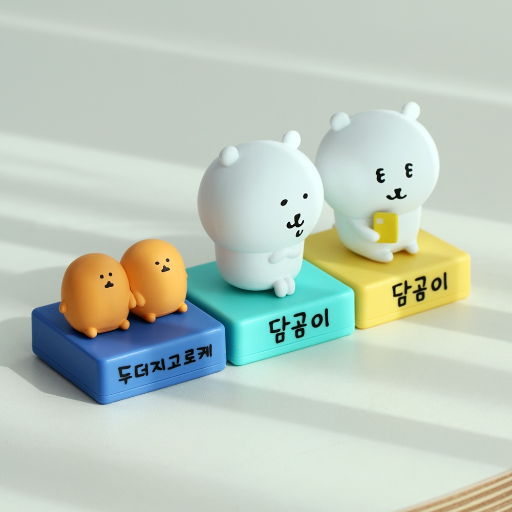 담곰이 피규어 줄자 농담곰 디자이너 선물 취업 민트 A 캐릭터 굿즈 - 상세 이미지 5