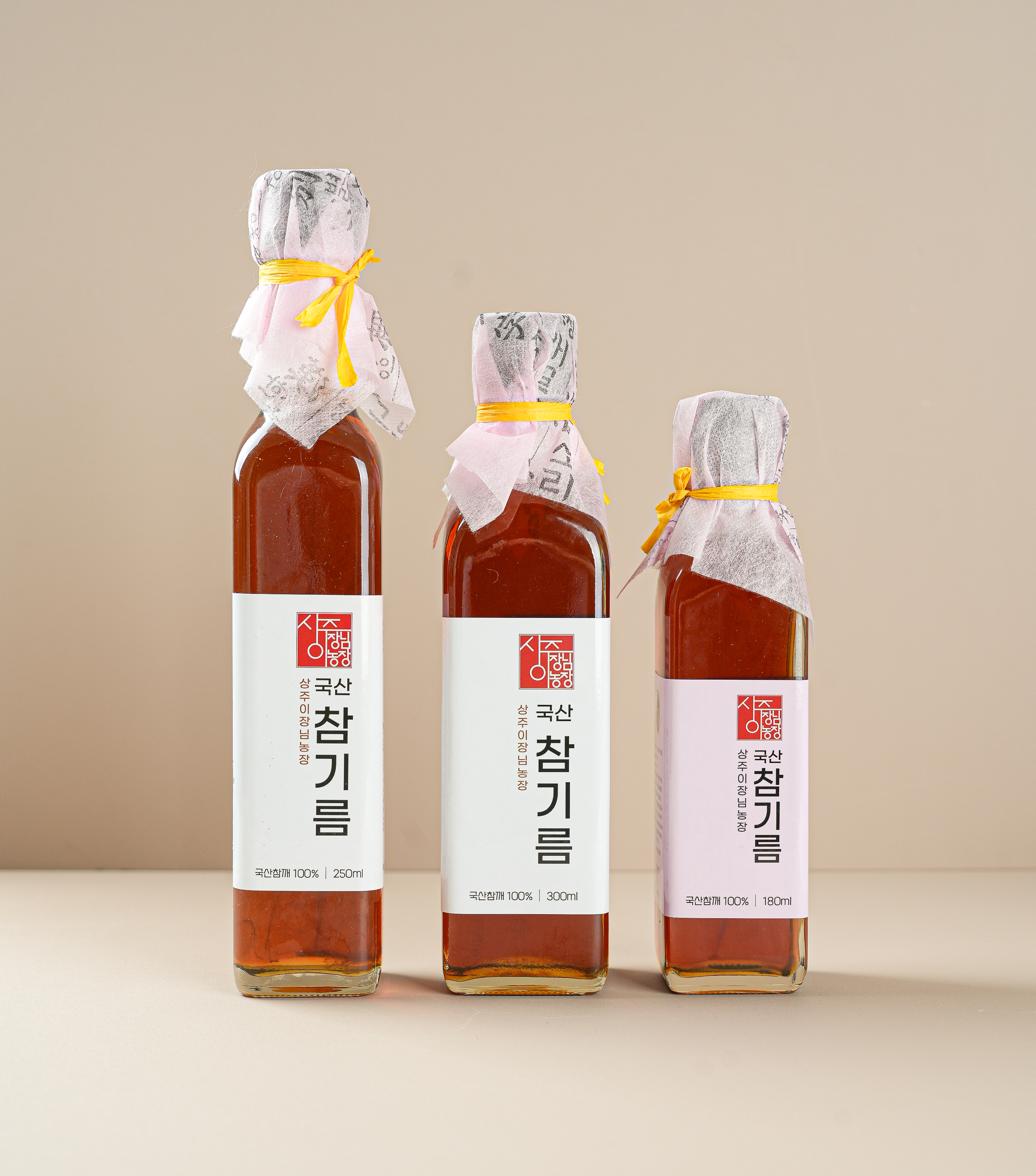 26년 햇 국산 저온착유 참기름 1구 선물세트 300ml, 1개 - 상세 이미지 2