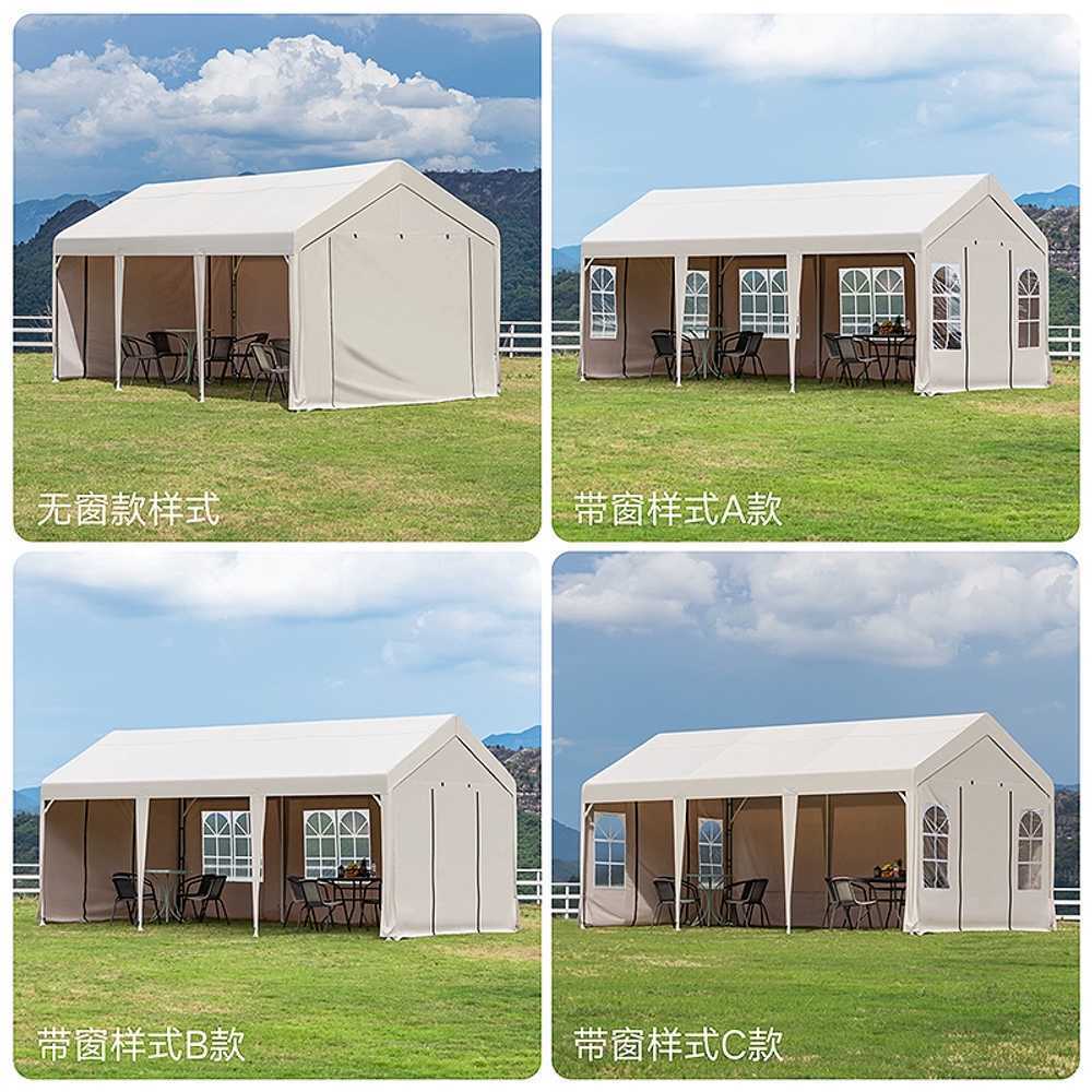 대형 캐노피 바람막이 펜션 포장마차 주차장 행사용 3x3m - 상세 이미지 4