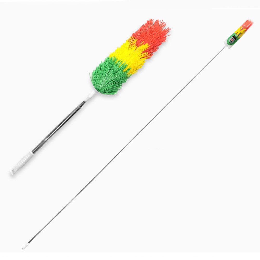 8단 길이조절 정전기 먼지털이 극세사 먼지떨이개 털기