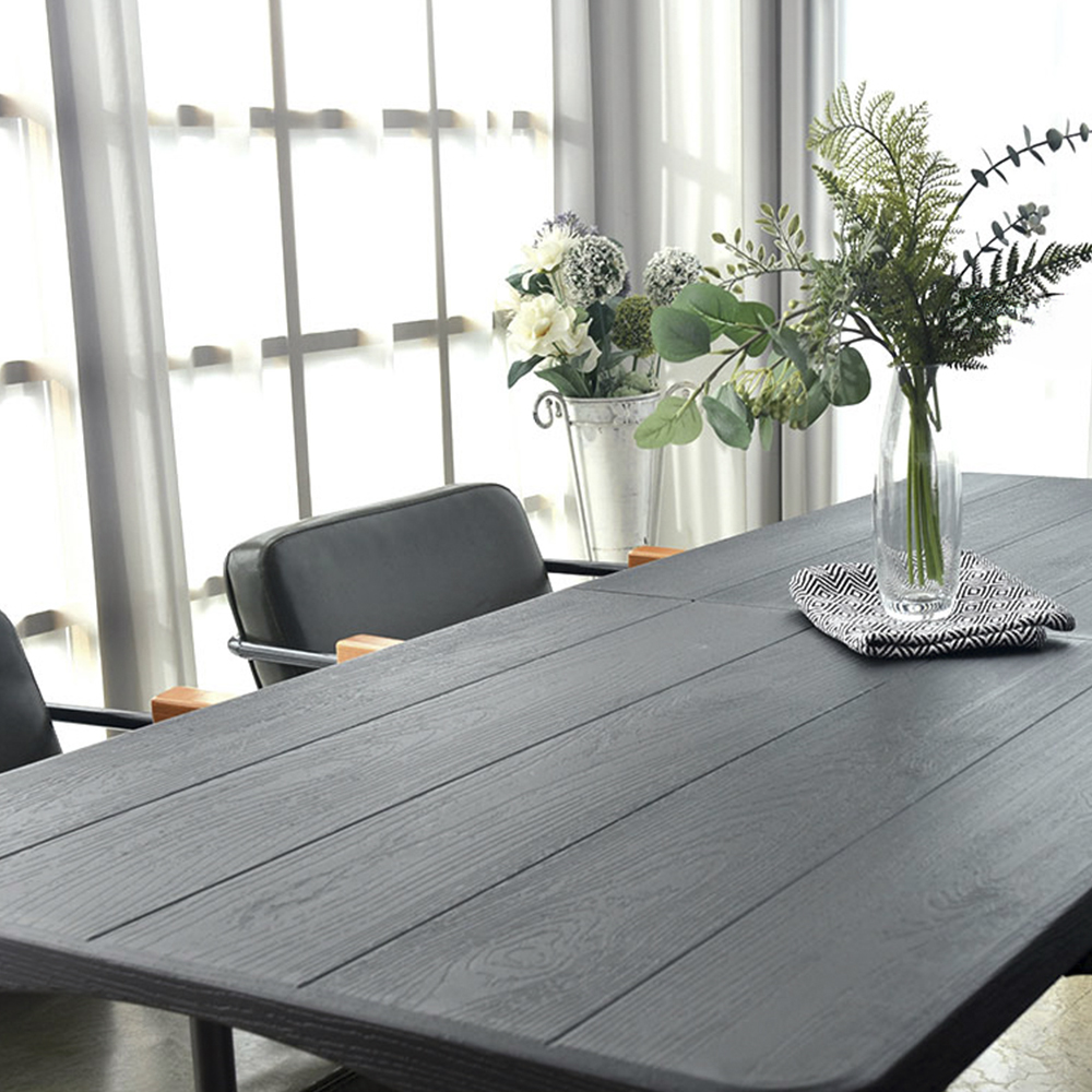 브로몰딩 야외 접이식 테이블 블랙 플라스틱 야외용 행사 180BL