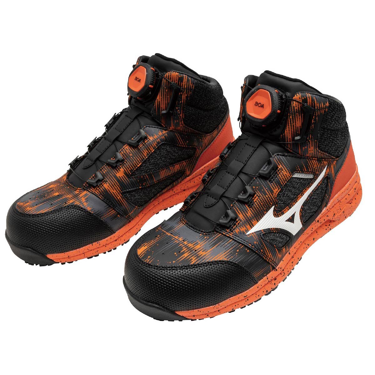 미즈노 MIZUNO 올마이티 경량 안전화 미끄럼방지 작업화 LS2 73M - 상세 이미지 5