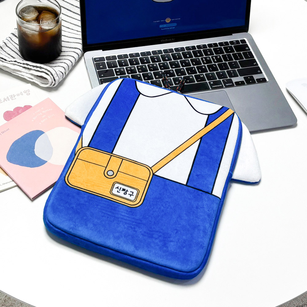 유치원 짱구 아이패드 파우치 데일리룩 케이스 11인치 타블렛 태블릿 가방