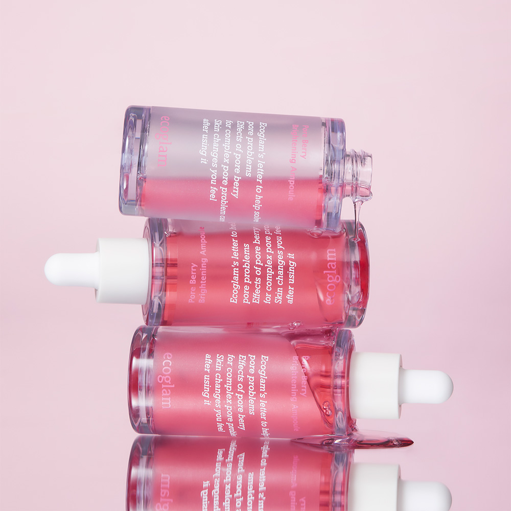 에코글램 포어 베리 브라이트닝 모공 앰플 40ml - 상세 이미지 3