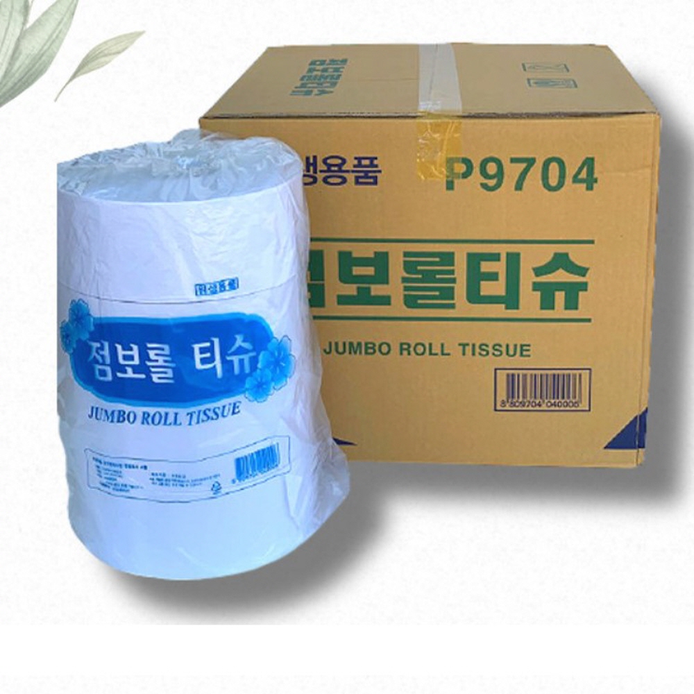점보롤 화장지 공중 화장실 휴지 코스트코 물에잘녹는 업소용 300m 2겹 16롤 - 상세 이미지 2