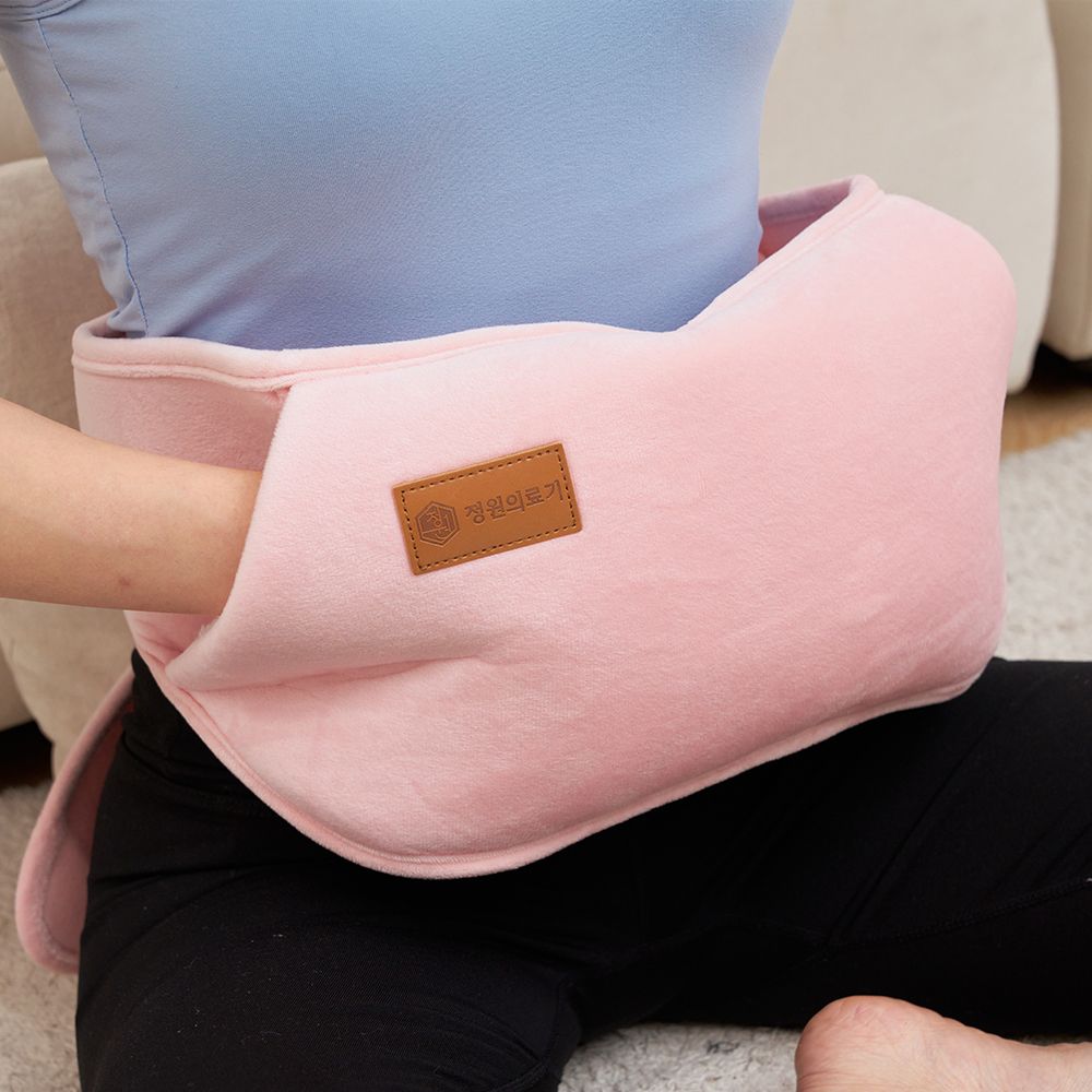 온수찜질팩 허리 찜질기 전자파없는 충전식 목 어깨 복부 등 생리통 전기 온열 찜질기 온열기