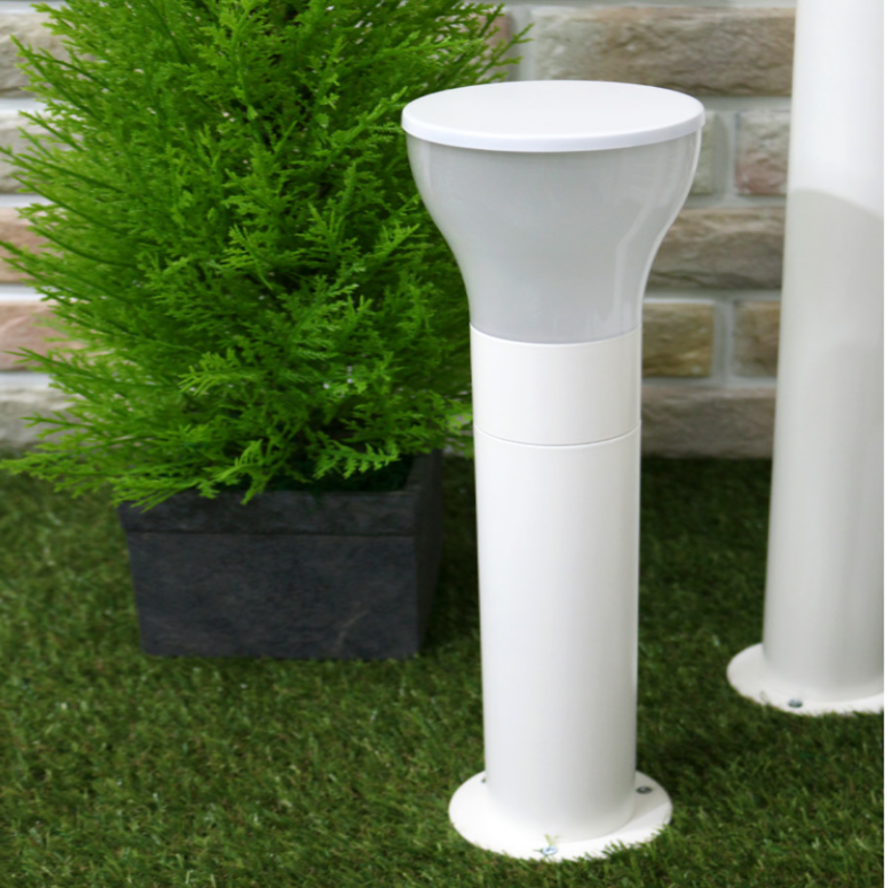 LED 원형 전기 정원등 잔디등 가로등 열주등 외등 화이트/42CM - 상세 이미지 2