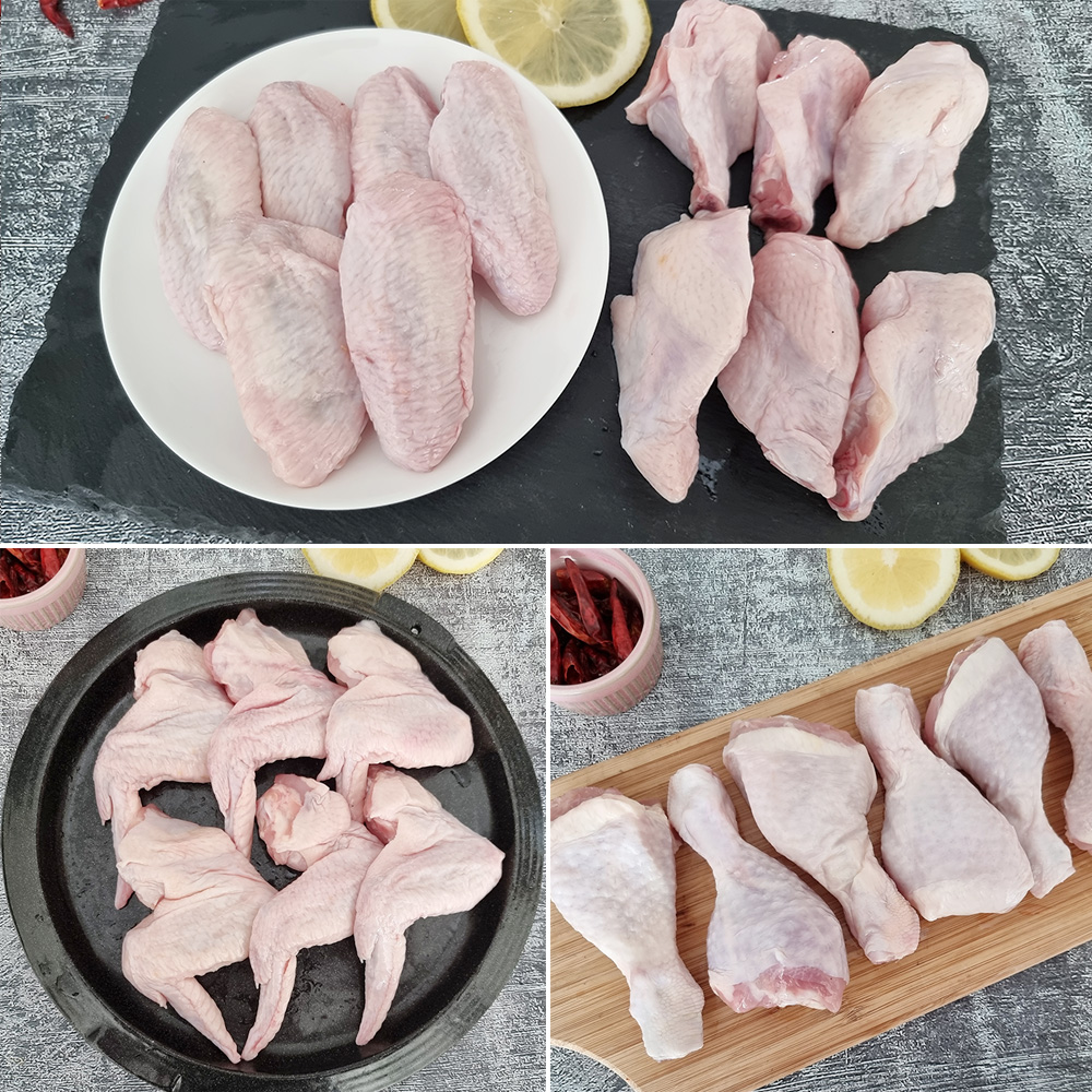국내산 닭 봉 / 날개 / 윙 / 윙봉 / 통날개 1kg 냉장 냉동 - 상품 이미지