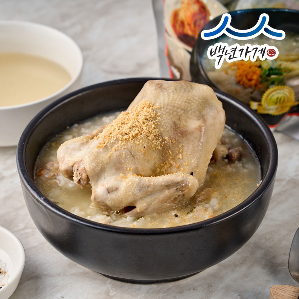 41년 전통 금산 김정이삼계탕 몸보신 인삼 삼계탕 800g 1팩