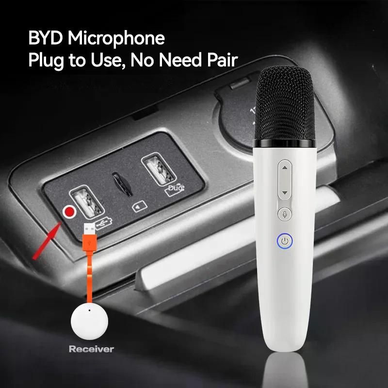 BYD 테슬라 마이크 출시 전용 차량용 리시버 포함 비전 정품 판매 마이크 1개 + 리시버 1개 - 상세 이미지 4