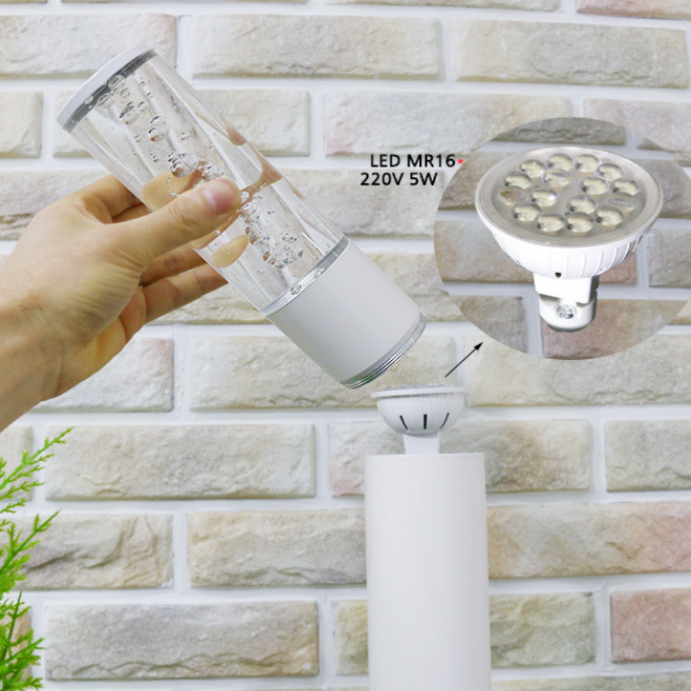 LED 원형 전기 정원등 잔디등 가로등 열주등 외등 화이트/46CM - 상세 이미지 3