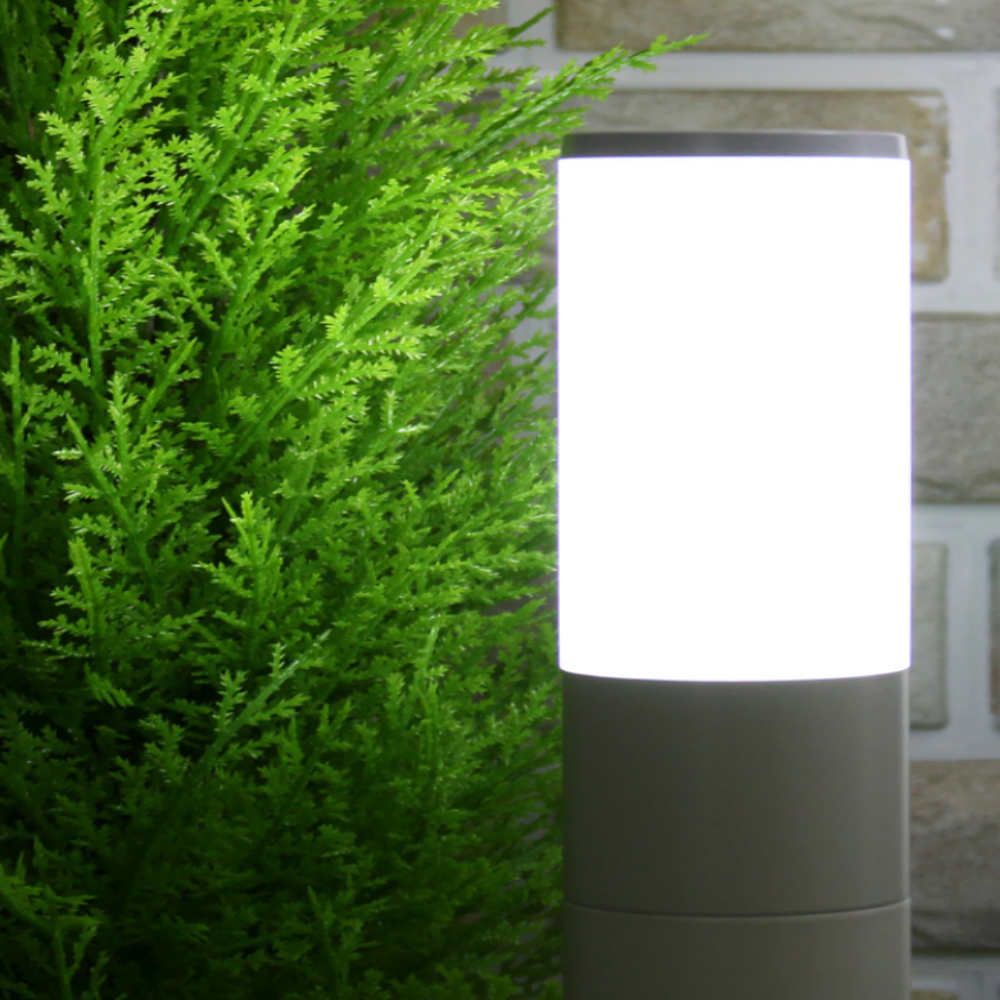 LED 원형 전기 정원등 잔디등 가로등 열주등 외등 화이트/43CM - 상세 이미지 4