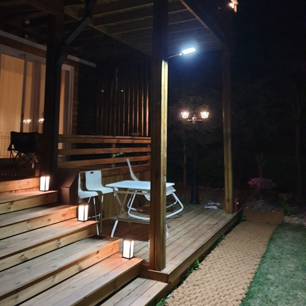 솔라콤 태양광 센서등 조명 태양열 정원등 LED