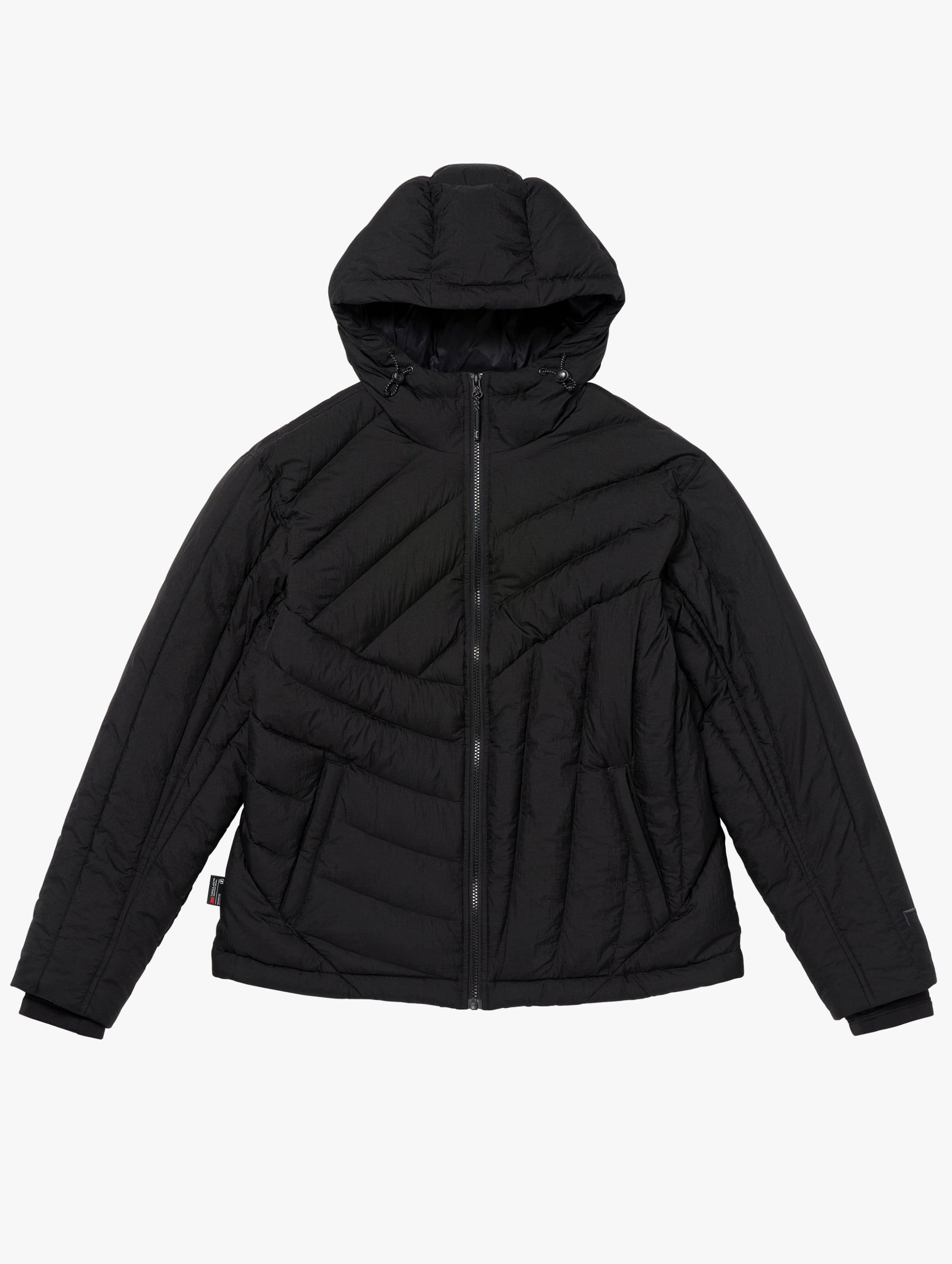 SUPERBALL LIGHT DOWN JACKET-BLACK - 상품 이미지