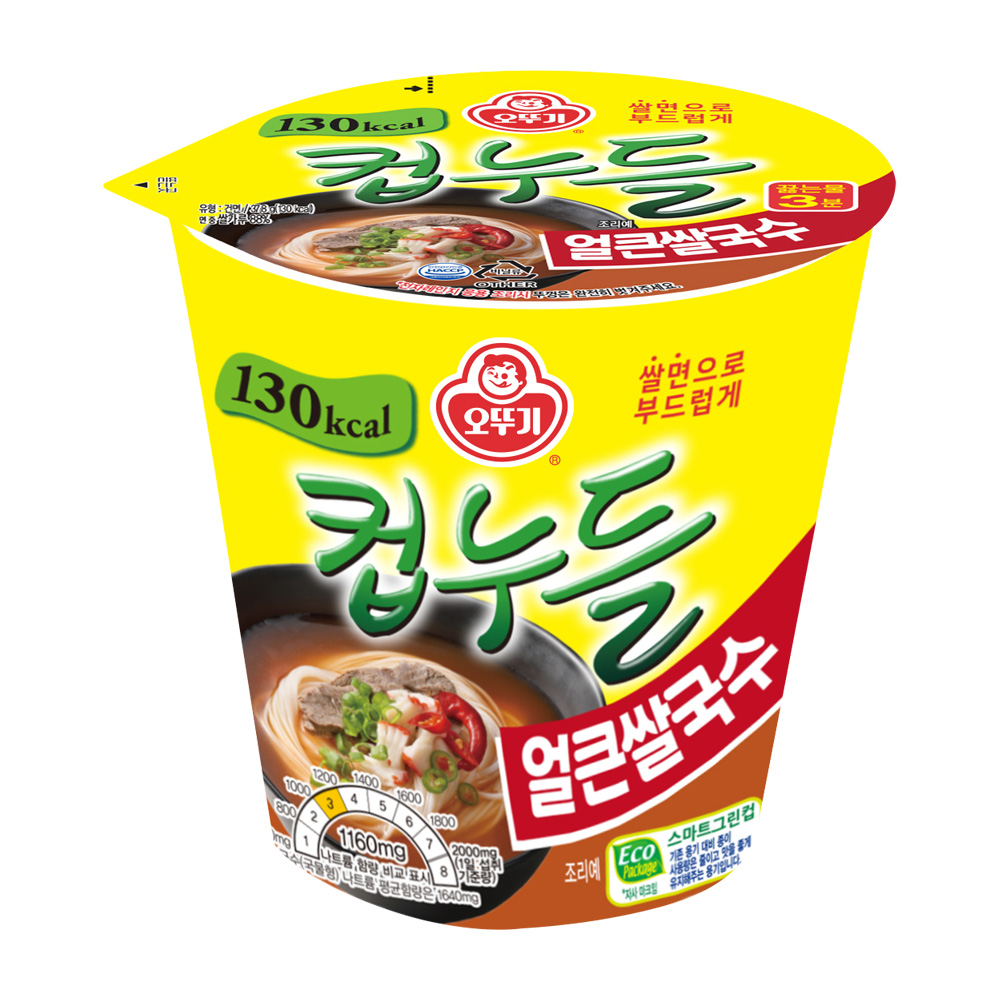 오뚜기 컵누들 얼큰 쌀국수 37.8g - 상품 이미지