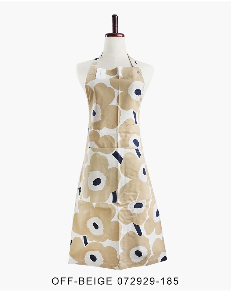 마리메꼬 Marimekko Pieni Unikko 플라워 꽃무늬 앞치마 064161190 - 상세 이미지 4