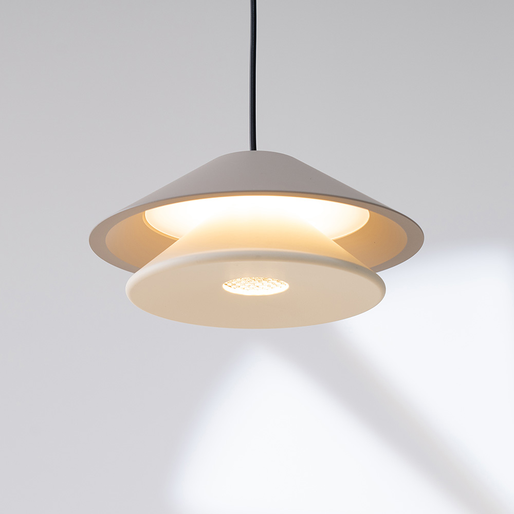 LED 식탁조명 식탁등 위버 1등 7W 샌드화이트WH