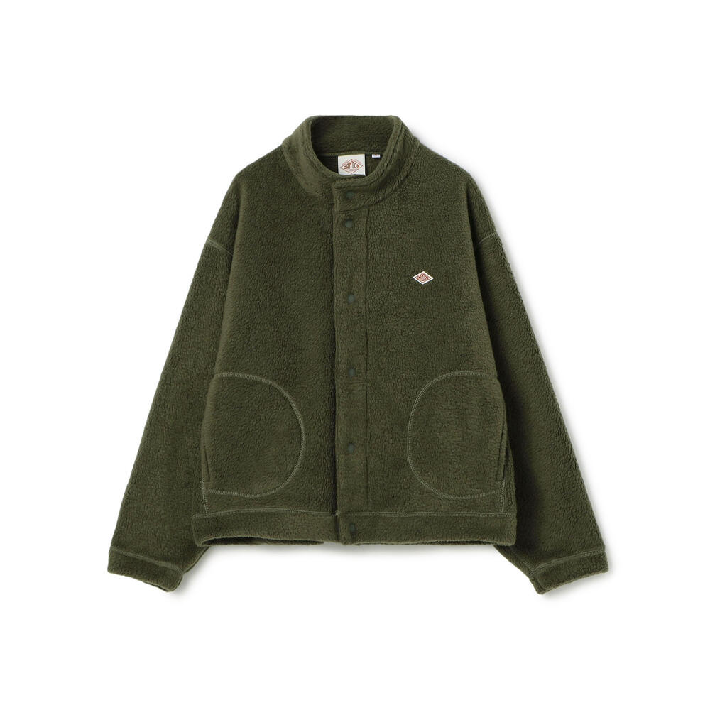 단톤 후리스 DOUBLE FACE BOA STAND COLLAR DNB242L103-0007 여성 자켓 - 상세 이미지 3