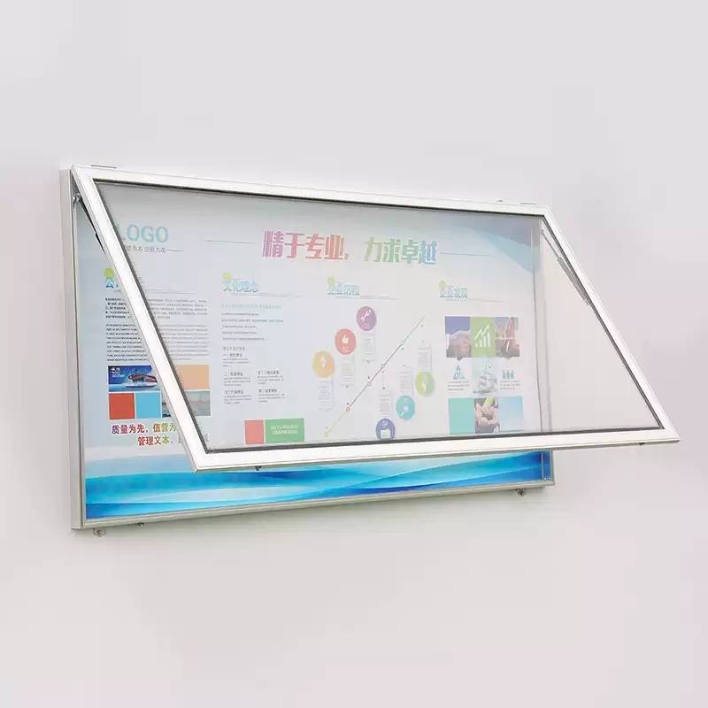 옥외게시판 안내 공고 야외게시판 알림판 벽걸이형 홍보물 대형 광고판 외부게시판 - 상품 이미지