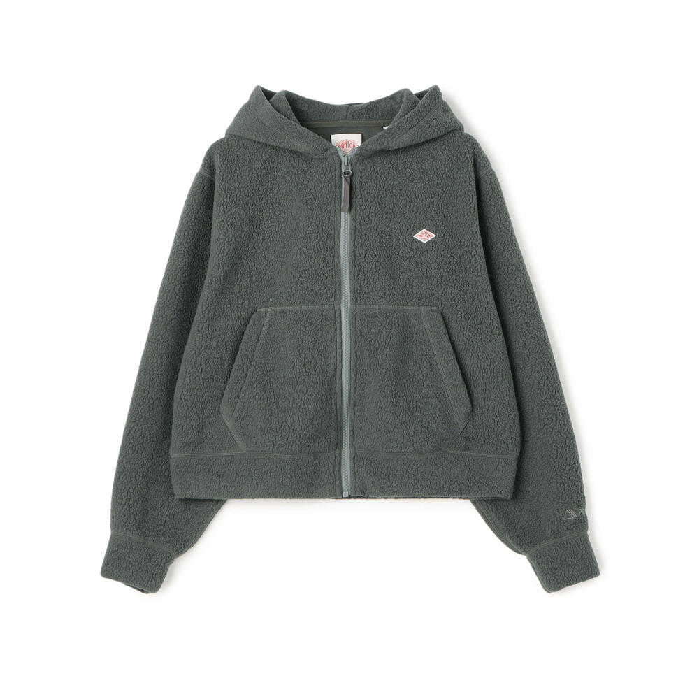 단톤 후리스 POLARTEC THERMAL DNB242L103-0006 여성 후드 집업 - 상세 이미지 4