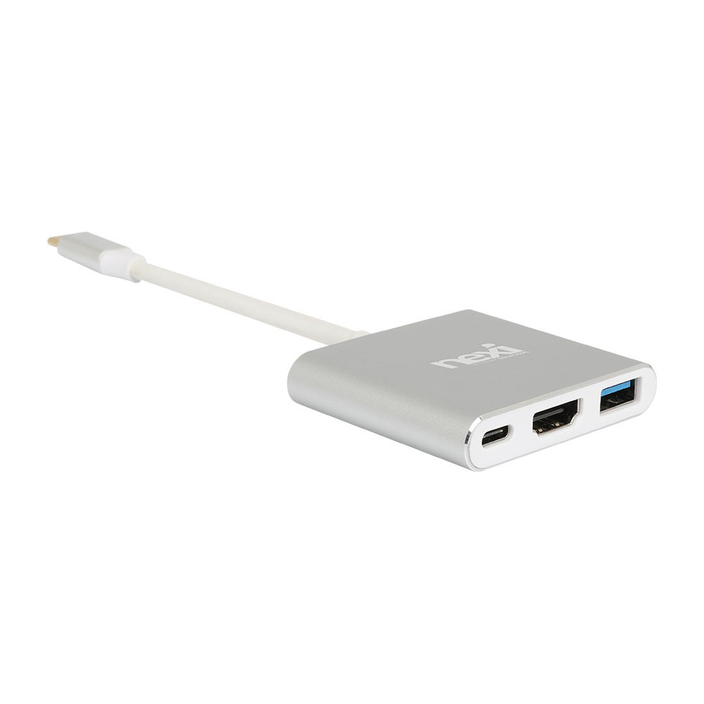 USBC타입 to HDMI 젠더 노트북듀얼모니터 연결잭 4K 맥북 PD충전 RNX1414 : 리빙인포