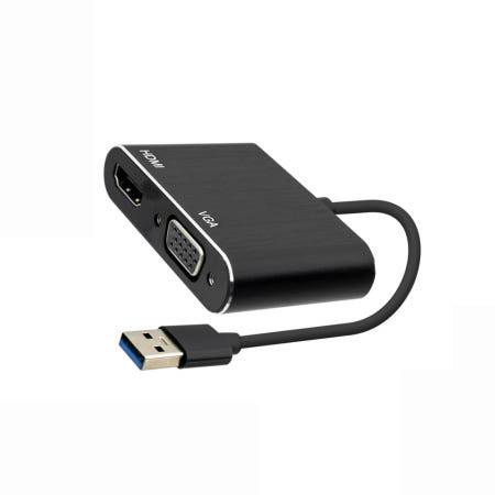 USB3.0 to HDMI 젠더 RGB 노트북듀얼모니터 연결 4K TV출력 CFW407B
