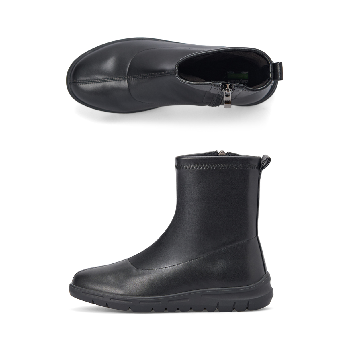 [기모안감] 230~255 데이워크 발편한 아치깔창 여성 앵클 스판 부츠 코이 DW30051 - 상세 이미지 5