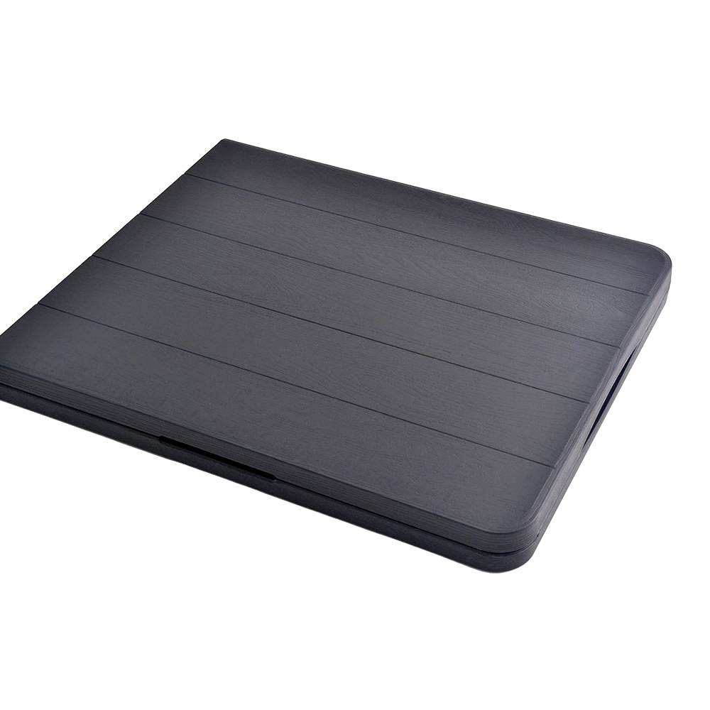 브로몰딩 야외 접이식 테이블 블랙 플라스틱 야외용 행사 180BL