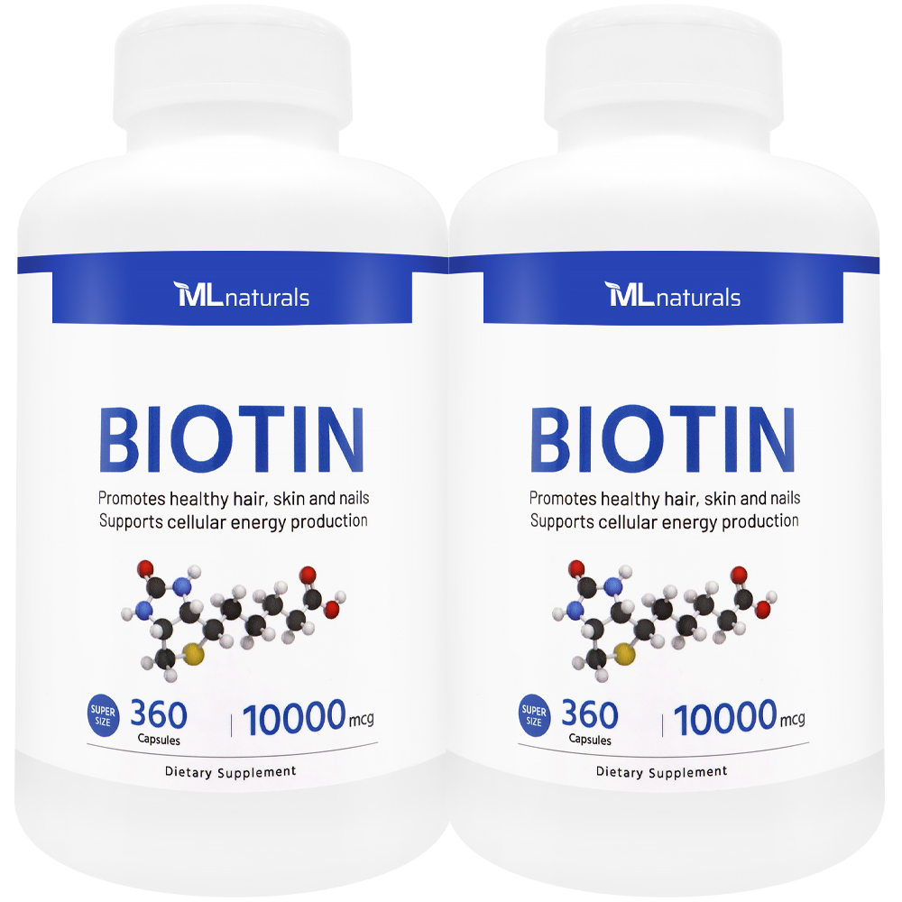 2병 마이라이프 내추럴스 비오틴 10000mcg 360정 슈퍼사이즈 - 메인 이미지