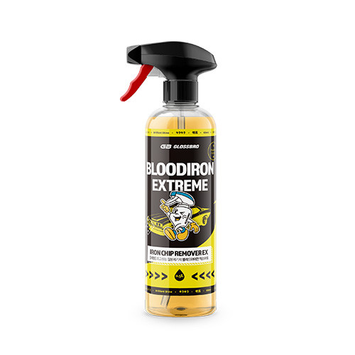 글로스브로 블러드아이언 익스트림 철분제거제 500ml 낙진 타르 분진 리무버 - 상품 이미지